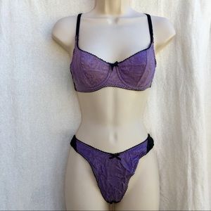 Adrianna Papell Intimates lingerie bra/undies set